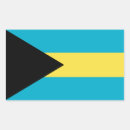 Recherche de drapeau des bahamas autocollants Patriotique