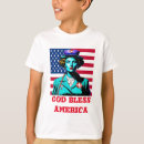 Suche nach gott segnen amerika tshirts Für kinder