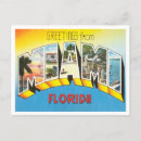 Recherche de voyage miami cartes postales Vintage