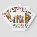 Recherche de diversité jeux de cartes Protestation