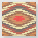 Recherche de motifs ethniques dessous de verres Natif