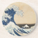 Recherche de hokusai dessous de verres Japonaise