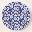 Suche nach weiße blüten untersetzer Blau und weiß