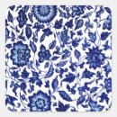 Recherche de motif de chinois autocollants Bleu et blanc