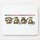 Suche nach die kluge mousepads Hören sie kein übel