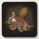 Recherche de kraken dessous de verres Steampunk
