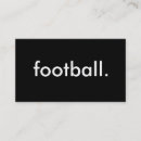 Suche nach amerikanischer fußball visitenkarten Beruflich