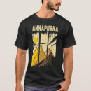 Recherche de annapurna tshirts Montagne