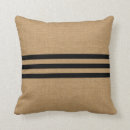 Recherche de de toile de jute coussins Brun