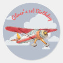 Recherche de avion vintage autocollants Anniversaire