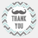 Recherche de bébé moustache autocollants Chevron
