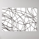 Recherche de black and white abstract art Line