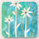 Recherche de marguerite dessous de verres Floral