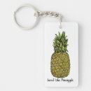 Suche nach ananas schlüsselanhänger Tropische frucht