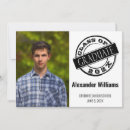 Recherche de masculine graduation invitations Lycée