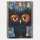 Suche nach eulen baumwoll decken Niedliche eule