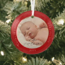 Recherche de de de bébé ornements Noël du bébé