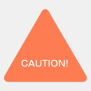 Recherche de orange sécurité autocollants Avertissement