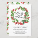 Recherche de rouge cerise invitations Aquarelle