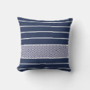 Recherche de chevron bleu marine coussins Moderne