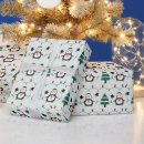 Recherche de pingouin de noël papier cadeau Pingouins