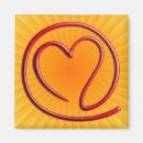 Recherche de coeur jaune magnets Amour