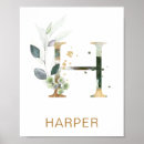 Suche nach letter h poster Grün