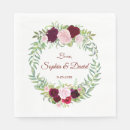 Suche nach marsala servietten Blumenhochzeit