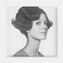 Recherche de jeune femme magnets Noir et blanc