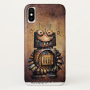 Recherche de robot drôle iphone coques Geek
