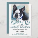 Recherche de boston terrier invitations 12 ans
