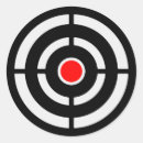 Recherche de tir de cible autocollants Oeil de taureaux