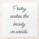 Recherche de poésie dessous de verres Inspirant