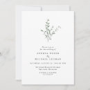 Recherche de botanique mariage invitations Simple