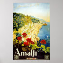 Recherche de côte italienne posters Amalfi