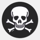 Recherche de crânes autocollants Horreur