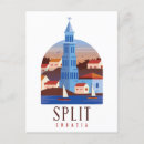 Recherche de split croatie cartes postales Port
