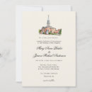 Recherche de église mariage invitations Aquarelle