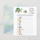 Recherche de sea turtle baby shower Aquarelle