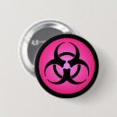 Recherche de biologique badges Symbole de danger biologique