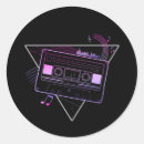 Recherche de mixtape autocollants Rétro
