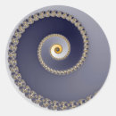Recherche de spirale fractale autocollants Tourbillon