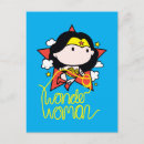 Recherche de logo femme merveille cartes postales Ligue de la justice