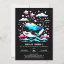 Recherche de baleine rose invitations Vagues