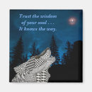 Recherche de lune de loup magnets Loups