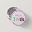Recherche de deuxième anniversaire badges Parti