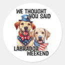 Suche nach labrador blau aufkleber Rot weiß und blau