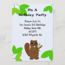 Recherche de castor invitations Fête