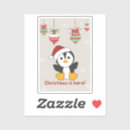 Recherche de pingouin kawaii autocollants Noël