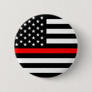Recherche de pompier badges Rouge